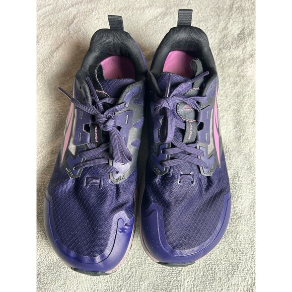 Altra Lone Peak 7 Womens 7.5 Shoes Purple Running Walking Trail Gym AL0A7R7G252 - Picture 7 of 9